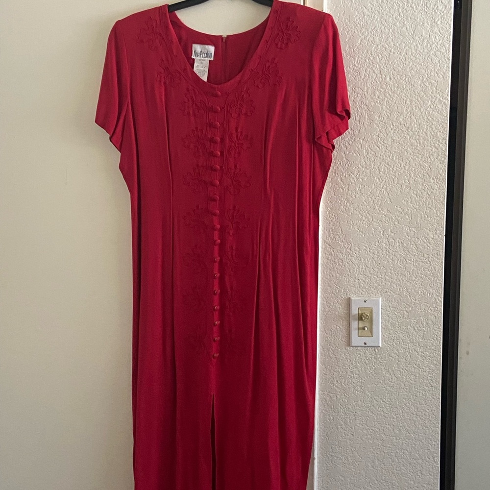 Nina Piccalino Red Dress